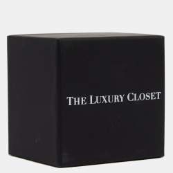 Pre Owned Aigner Silver Two Tone Stainless Steel Leather Murano A35100 Men's Wristwatch 40 mm 