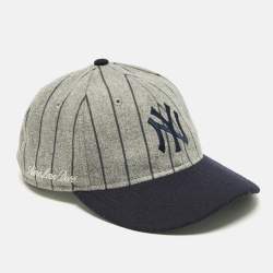 مملوكة مسبقًا Aime Leon Dore x Newera Grey Wool Baseball Cap Size 57cm 