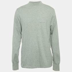 Aime Leon Dore Grey Cotton Knit Sweatshirt S