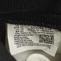 مملوكة مسبقًا Air Jordans Jordan 1 Retro White Black Volt University Gold Size 45 Multicolor Leather High Top Sneakers