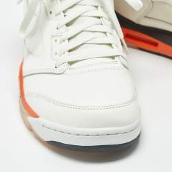 مملوكة مسبقًا Air Jordans Jordan 5 Retro Shattered Backboard Size 44.5 Cream Leather High Top Sneakers