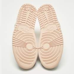 مملوكة مسبقًا حذاء رياضي إير جوردان 1 جوردان ميد آركتيك أورانج/أسود جلد متعدد الألوان بعلو متوسط مقاس 45