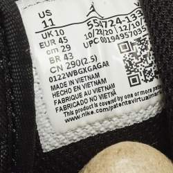 مملوكة مسبقًا حذاء رياضي إير جوردان 1 جوردان ميد آركتيك أورانج/أسود جلد متعدد الألوان بعلو متوسط مقاس 45