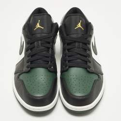مملوكة مسبقًا حذاء رياضي أير جوردان 1 لوري جوردان أخضر/أسود جلد مقاس 45