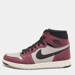 Pre Owned Air Jordans Jordan 1 Retro High Element Gore-Tex Berry Size 46 Multicolor Fabric and Leather Sneakers
