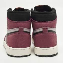 Pre Owned Air Jordans Jordan 1 Retro High Element Gore-Tex Berry Size 46 Multicolor Fabric and Leather Sneakers
