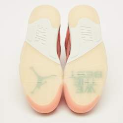 مملوكة مسبقًا Air Jordans Jordan 5 Retro DJ Khaled We The Best Crimson Bliss Size 45 Coral Orange Leather High Top Sneakers