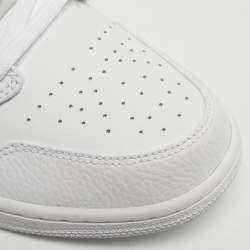 مملوكة مسبقًا حذاء رياضي اير جوردن جوردن 1 منخفض جلد برغندي/أسود داكن بنجر أسود مقاس 40.5