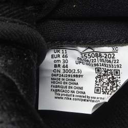 Pre Owned Air Jordans Jordan 1 Retro Heirloom Size 46 Beige/Black Leather and Canvas High Top Sneakers