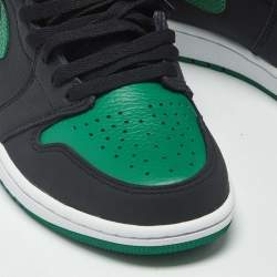 مملوكة مسبقًا حذاء رياضي إير جوردان جوردان 1 ريترو هاي أو جي داكن مارينا بلو جلد أزرق/أسود بعنق مرتفع مقاس 45.5