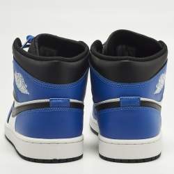 مملوكة مسبقًا Air Jordans Jordan 1 Game Royal Size 46 Multicolor Leather Mid Top Sneakers