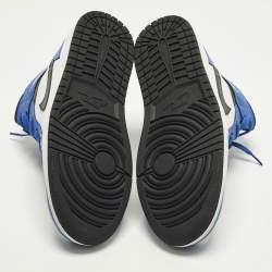 مملوكة مسبقًا Air Jordans Jordan 1 Game Royal Size 46 Multicolor Leather Mid Top Sneakers