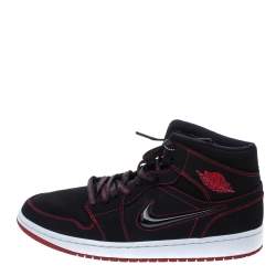 Pre Owned Jordan 1 Mid Fearless Come Fly With Me Sneakers Size 46