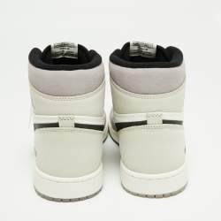 Jordan 1 Multicolor Nubuck And Fabric  High Element Gore-Tex Light Bone Sneakers Size 44