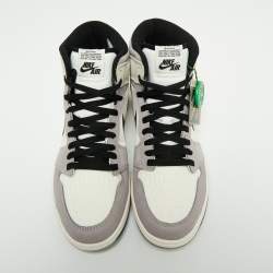 Jordan 1 Multicolor Nubuck And Fabric  High Element Gore-Tex Light Bone Sneakers Size 44