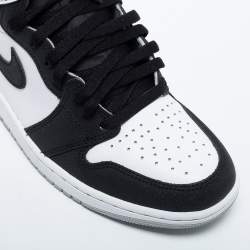 Pre Owned Air Jordan Tricolor Leather and Suede Jordan 1 Retro Sneakers Size 42