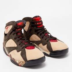 Pre Owned Air Jordan Multicolor Nubuck Leather Jordan 7 Retro OG Sp Sneakers Size 47.5