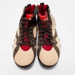 Pre Owned Air Jordan Multicolor Nubuck Leather Jordan 7 Retro OG Sp Sneakers Size 47.5