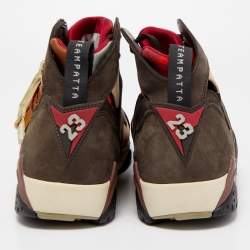 Pre Owned Air Jordan Multicolor Nubuck Leather Jordan 7 Retro OG Sp Sneakers Size 47.5