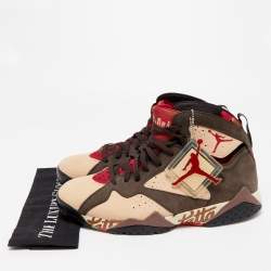 Pre Owned Air Jordan Multicolor Nubuck Leather Jordan 7 Retro OG Sp Sneakers Size 47.5