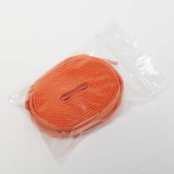 Pre Owned Air jordan Orange/Black Leather 1Retro High Shattered Sneakers Size 40