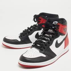 Jordan Multicolor Leather Jordan 1 Retro High Top Sneakers Size 47.5