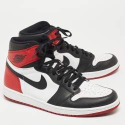Jordan Multicolor Leather Jordan 1 Retro High Top Sneakers Size 47.5