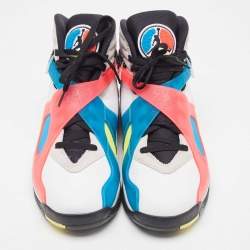 Air Jordans Multicolor Leather Jordan 8 SP Retro SE Sneakers Size 47.5