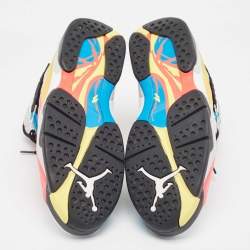 Air Jordans Multicolor Leather Jordan 8 SP Retro SE Sneakers Size 47.5