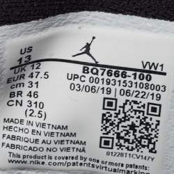 Air Jordans Multicolor Leather Jordan 8 SP Retro SE Sneakers Size 47.5