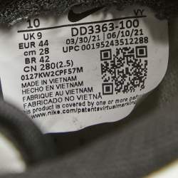 Pre Owned Air Jordans Multicolor Leather Air Jordan 1 Lace Up Sneakers Size 44