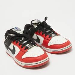 Pre Owned Air Jordans Multicolor Leather Air Jordan 1 Lace Up Sneakers Size 44