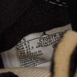 Pre Owned Air Jordans Green Suede and Leather 1 Retro High Zoom Sneakers Size 43