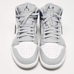 Air Jordans Multicolor Leather Air Jordan 1 High Top Sneakers Size 46