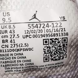Air Jordans Multicolor Leather Jordan 1 Mid Gym Red Black White Sneakers Size 43