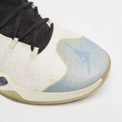 Air Jordans Blue/White Fabric Jordan XXX UNC Sneakers Size 43