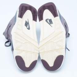 Air Jordans Brown Nubuck Leather Jordan 4 "A Ma Maniére Sneakers Size 44
