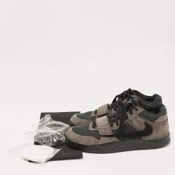 Air Jordans Brown/Black Suede and Canvas Jordan Jumpman Jack TR Travis Scott Dark Mocha Sneakers Size 46