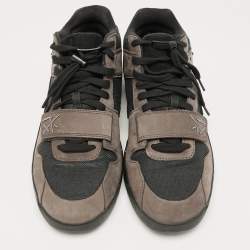 Air Jordans Brown/Black Suede and Canvas Jordan Jumpman Jack TR Travis Scott Dark Mocha Sneakers Size 46