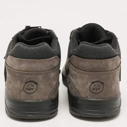 Air Jordans Brown/Black Suede and Canvas Jordan Jumpman Jack TR Travis Scott Dark Mocha Sneakers Size 46