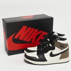 Air Jordans Tricolor Leather Jordan 1 Retro High OG Sneakers Size 41