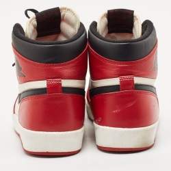 Air Jordans Multicolor Leather Jordan 1.5 Retro Chicago Sneakers Size 44