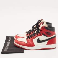 Air Jordans Multicolor Leather Jordan 1.5 Retro Chicago Sneakers Size 44