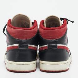 Air Jordans Multicolor Leather Air Jordan 1 High Top Sneakers Size 41
