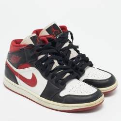 Air Jordans Multicolor Leather Air Jordan 1 High Top Sneakers Size 41