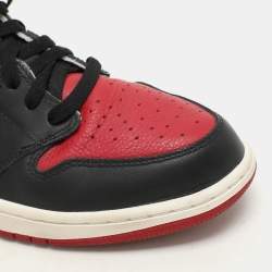 Air Jordans Tricolor Leather Air Jordan 1 Retro High Top Sneakers Size 45