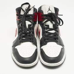 Air Jordans Multicolor Leather Air Jordan 1 High Top Sneakers Size 41