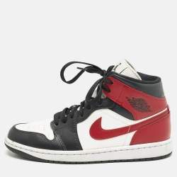 Air Jordans Multicolor Leather Air Jordan 1 High Top Sneakers Size 41