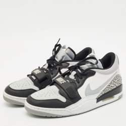 Air Jordans Multicolor Fabric and Leather Jordan Legacy 312 Olympic Lace Up Sneakers Size 47.5