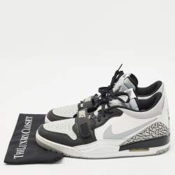 Air Jordans Multicolor Fabric and Leather Jordan Legacy 312 Olympic Lace Up Sneakers Size 47.5